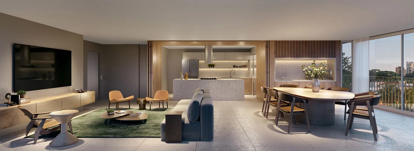 Península Vila Madalena - Residencial — Living