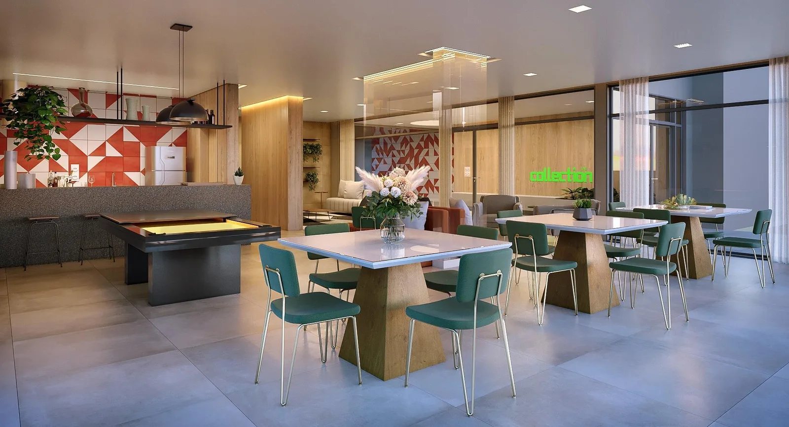 The Collection Madalena - Residencial — Salao de festas