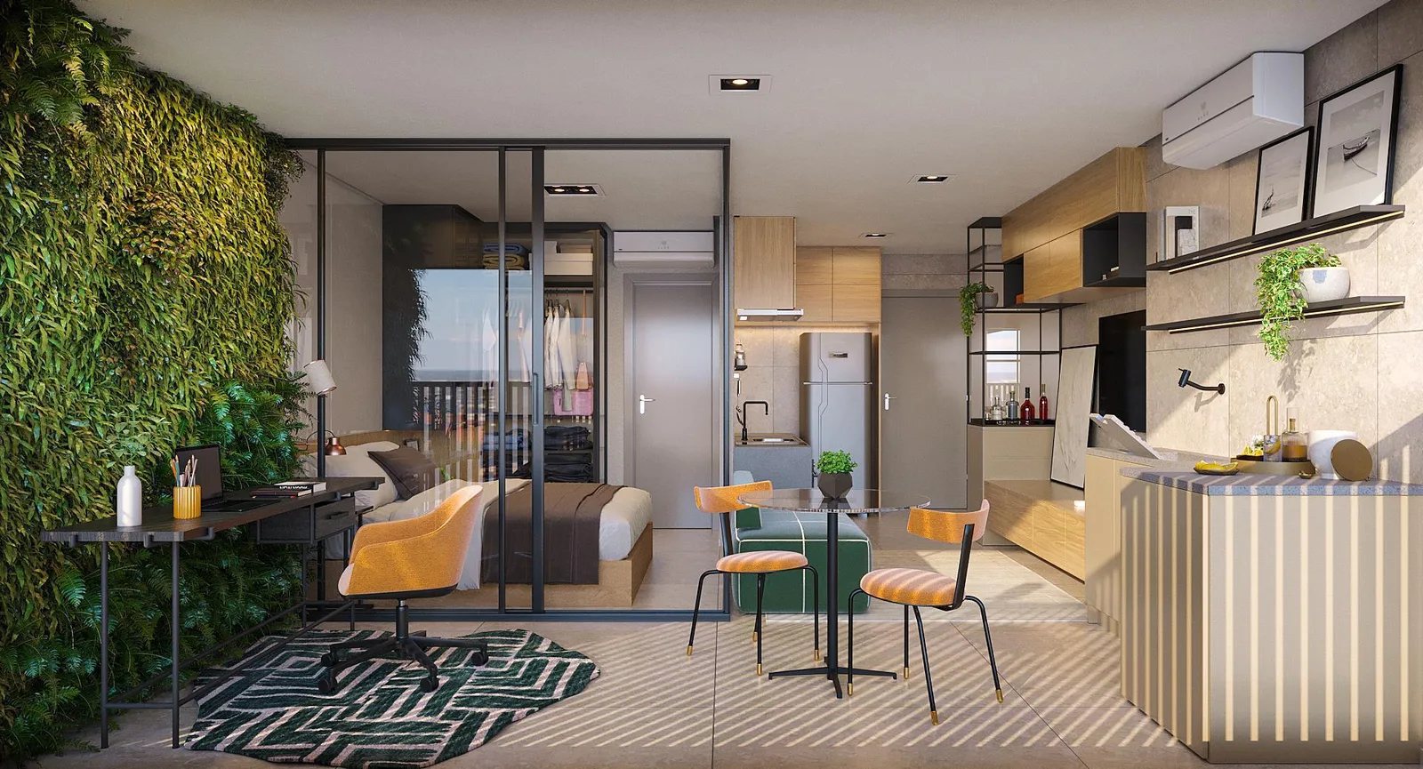 The Collection Madalena - Residencial — Living