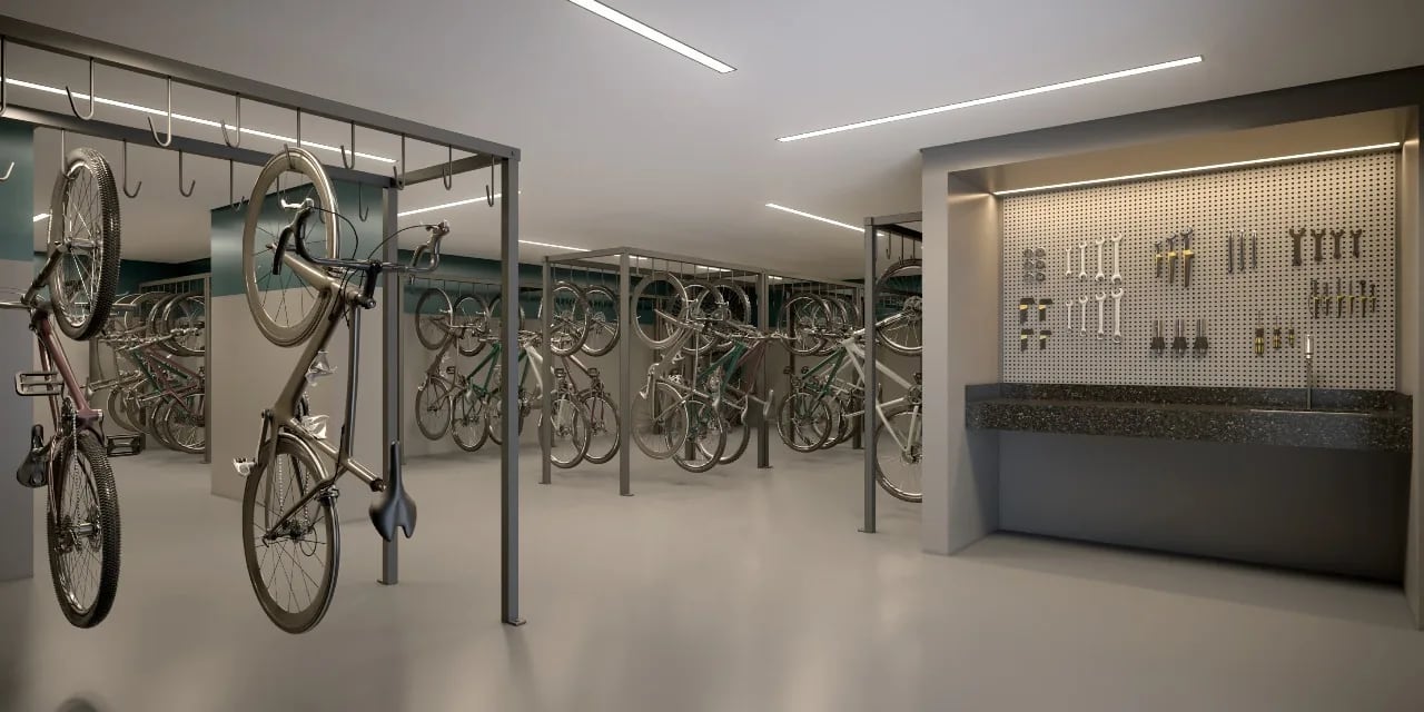 The Rose Vila Mariana — Bicicletário