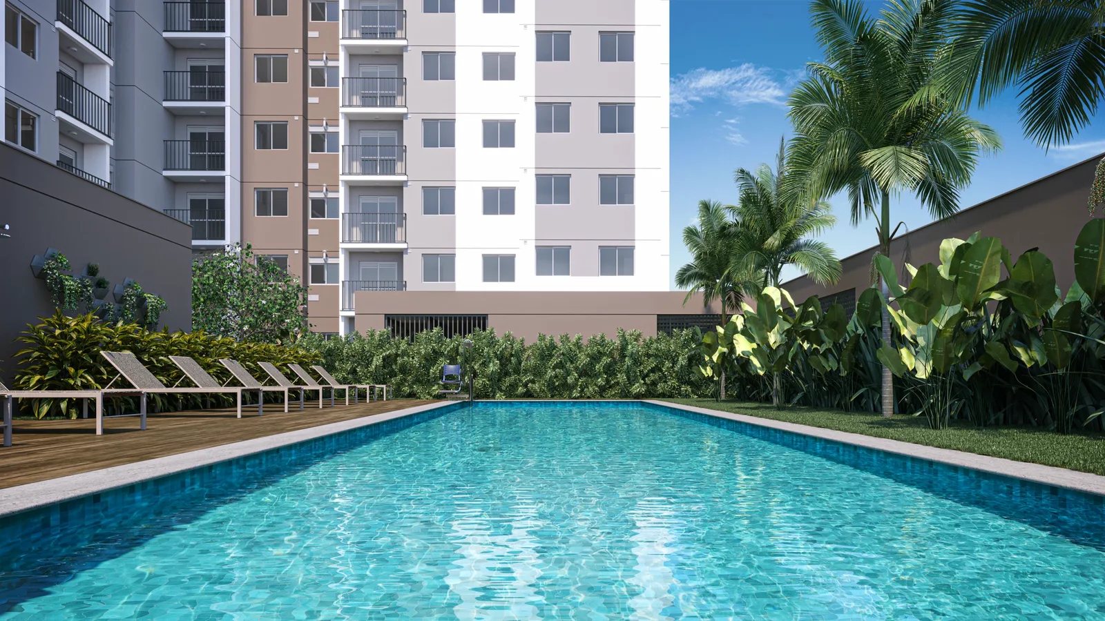Vibra Nações Unidas — Piscina