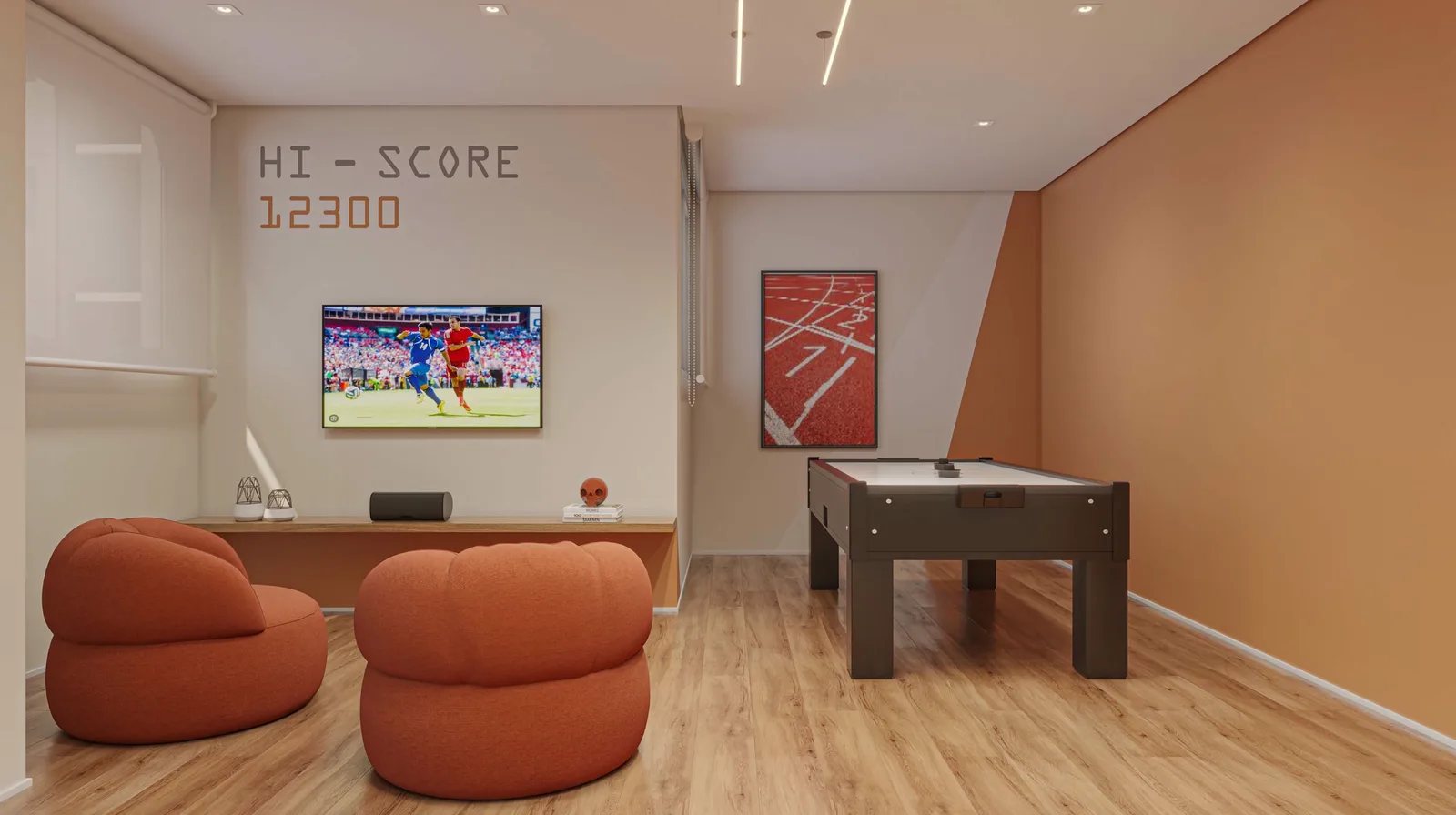 Vibra Nações Unidas — Sala de jogos