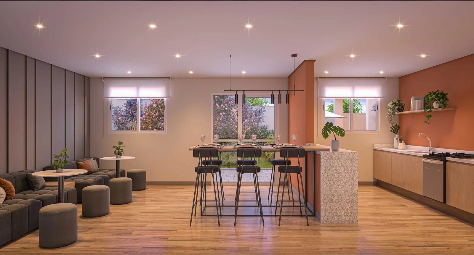 Vibra Parque Vila Sônia — Espaço gourmet