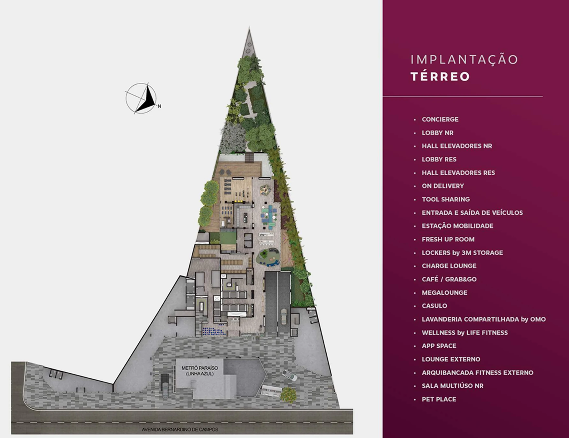 Implantação Térreo