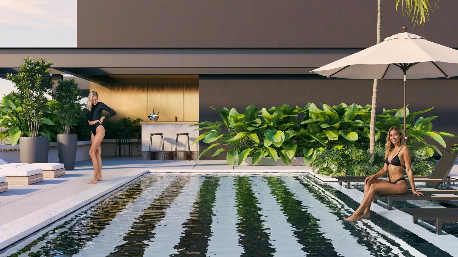 Vitacon Jardins - Residencial — Piscina