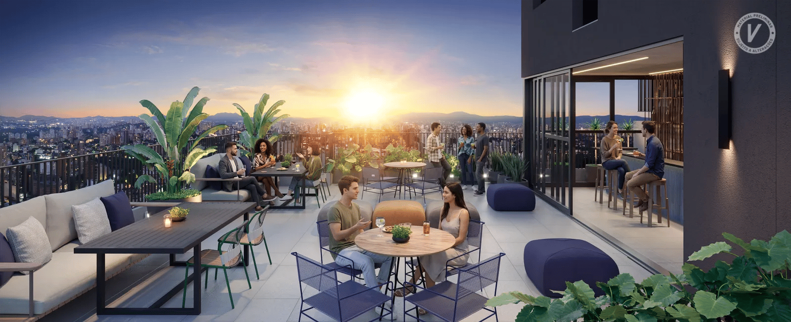 Vitacon João Ramalho - Residencial — 270 terraço coletivo