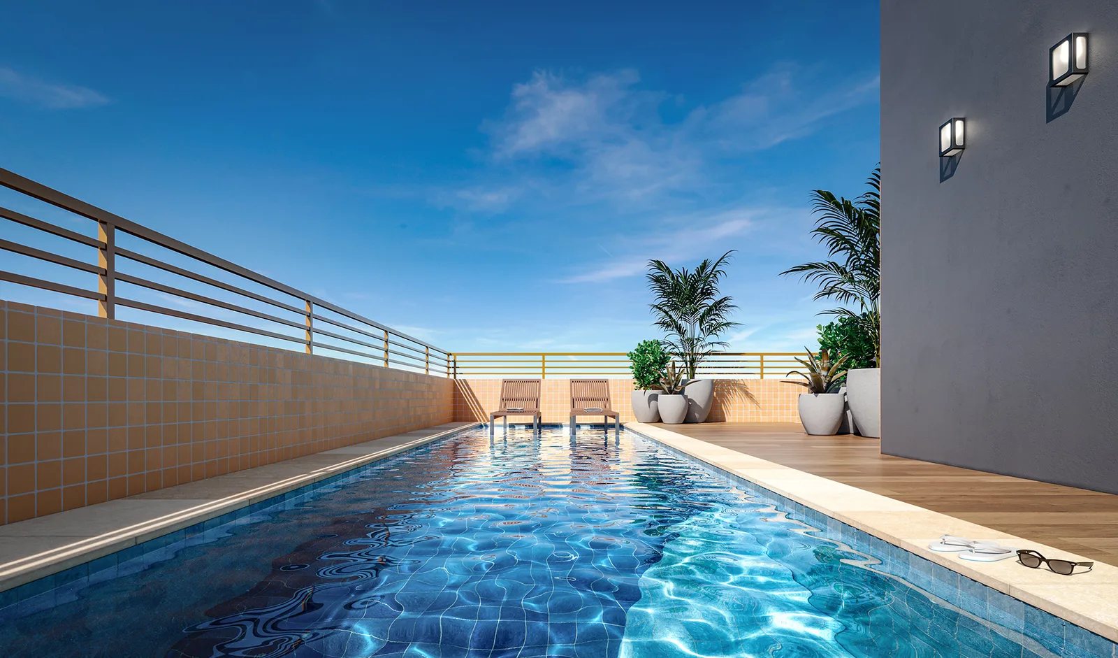 Nurban Barão de Campinas - Residencial — Piscina