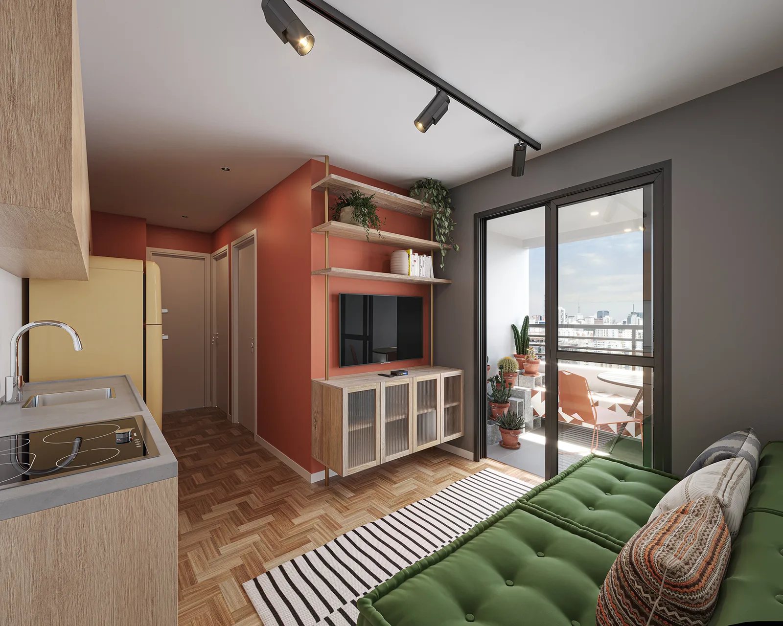 Nurban Barão de Campinas - Residencial — Living