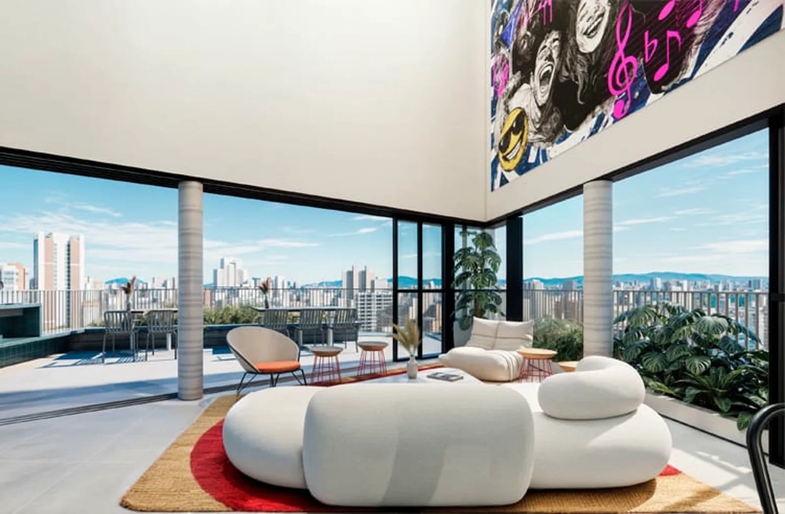 Nurban Rua das Palmeiras - Residencial — Espaço gourmet