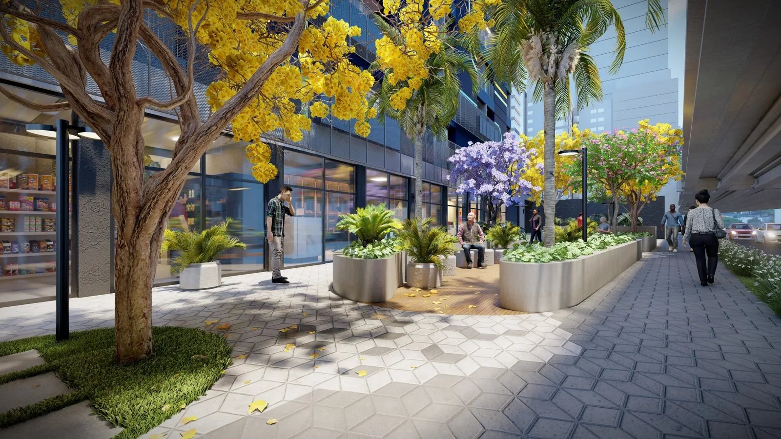 Nurban Santa Cecília - Residencial — Praca