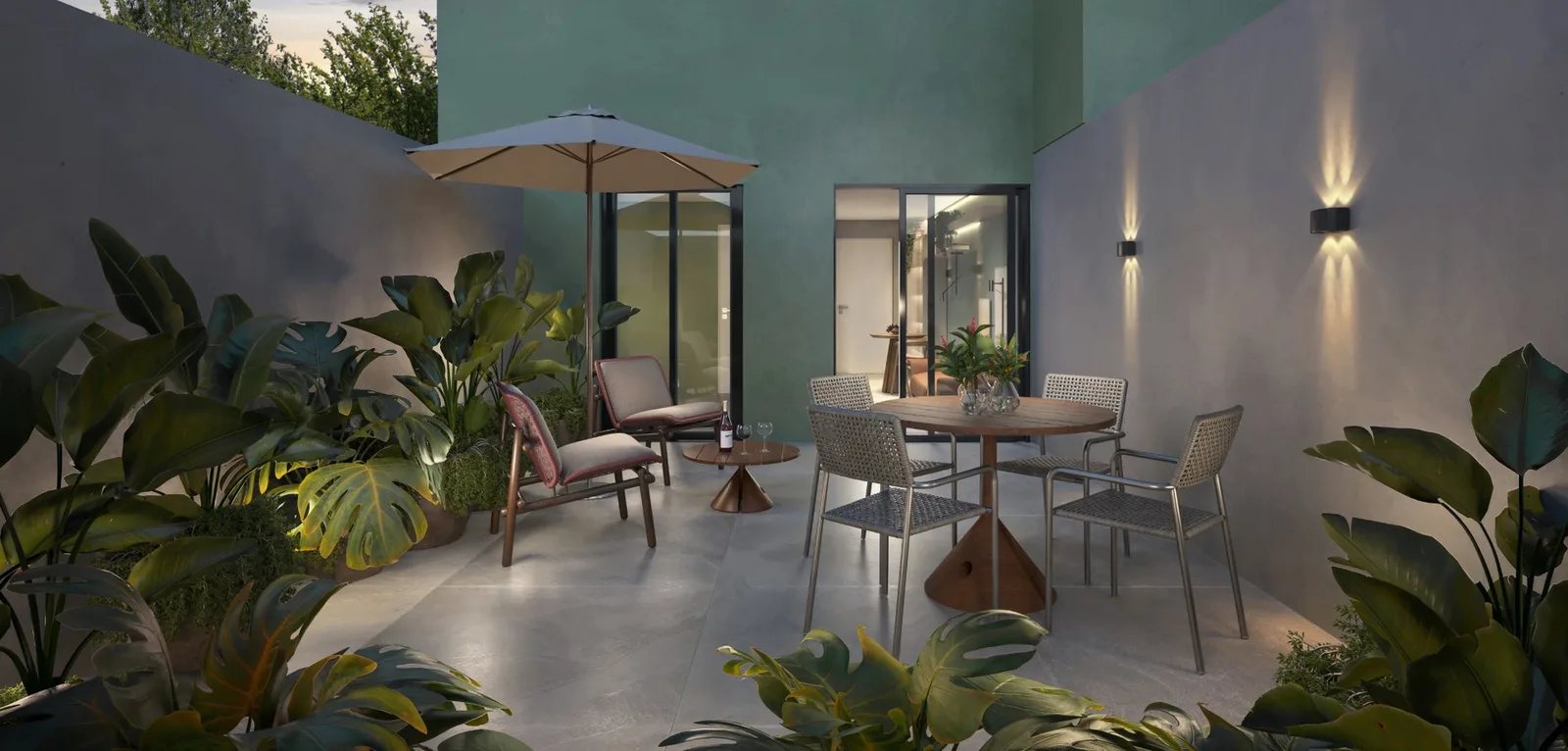 Casa Bastian — 110 garden