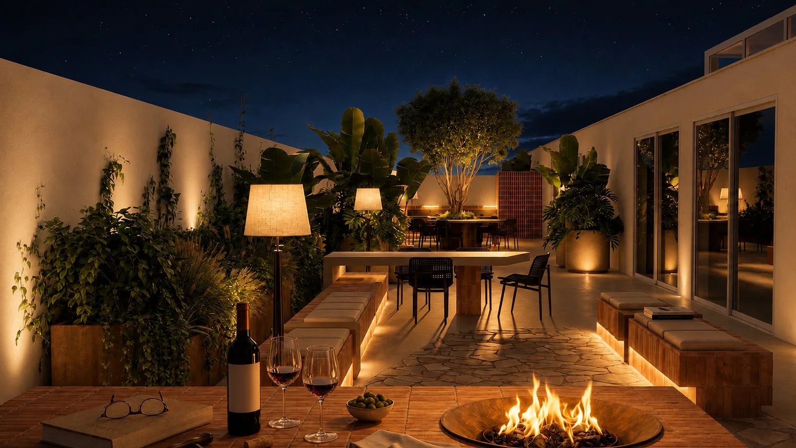 Awa Wellness Home — 266 fire place