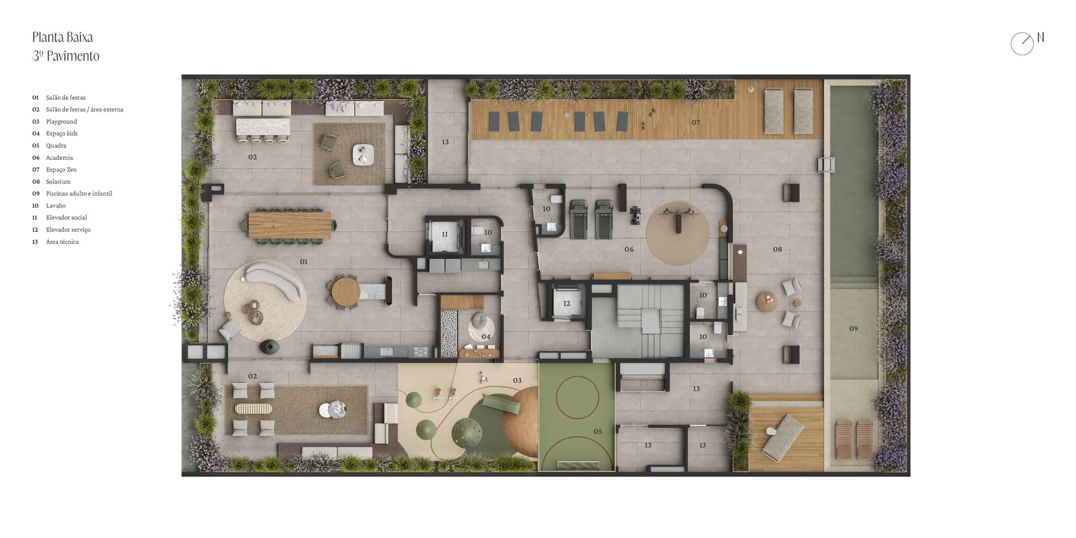 Planta 3º Pavimento