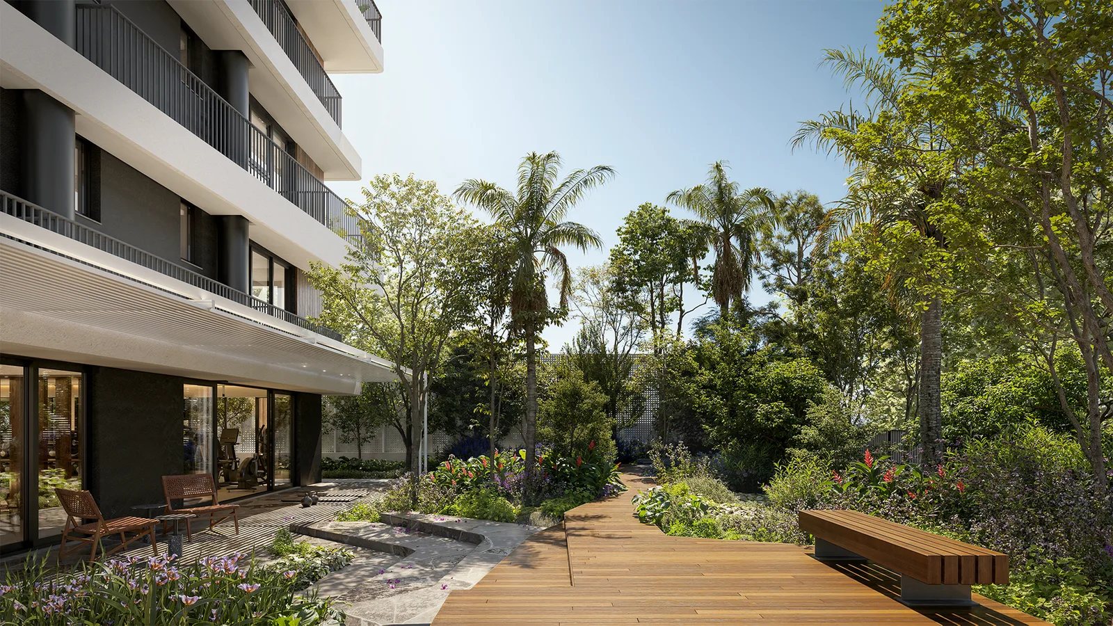 Gallery Carlos Gomes - Residencial — Jardim
