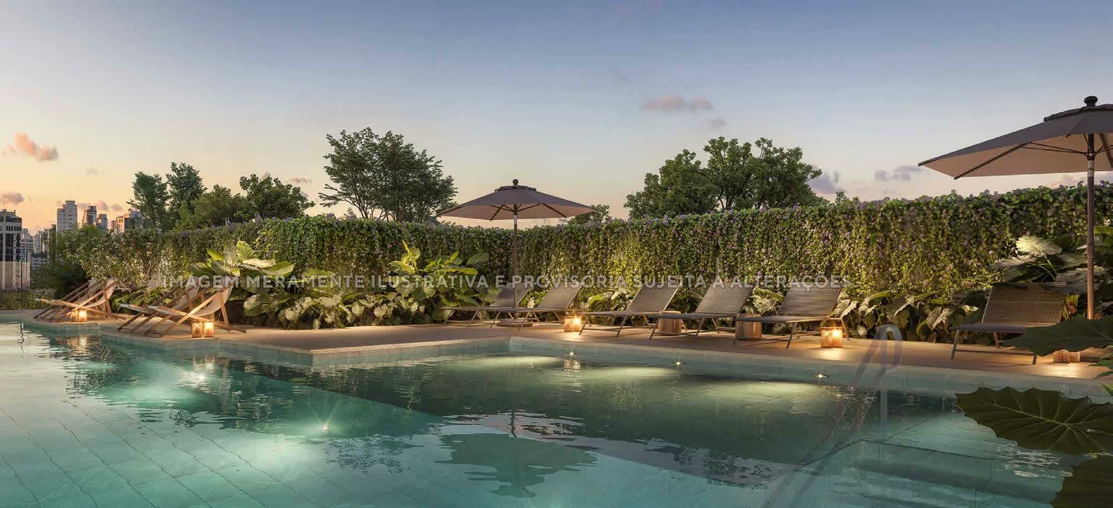 Seen Três Figueiras — Piscina