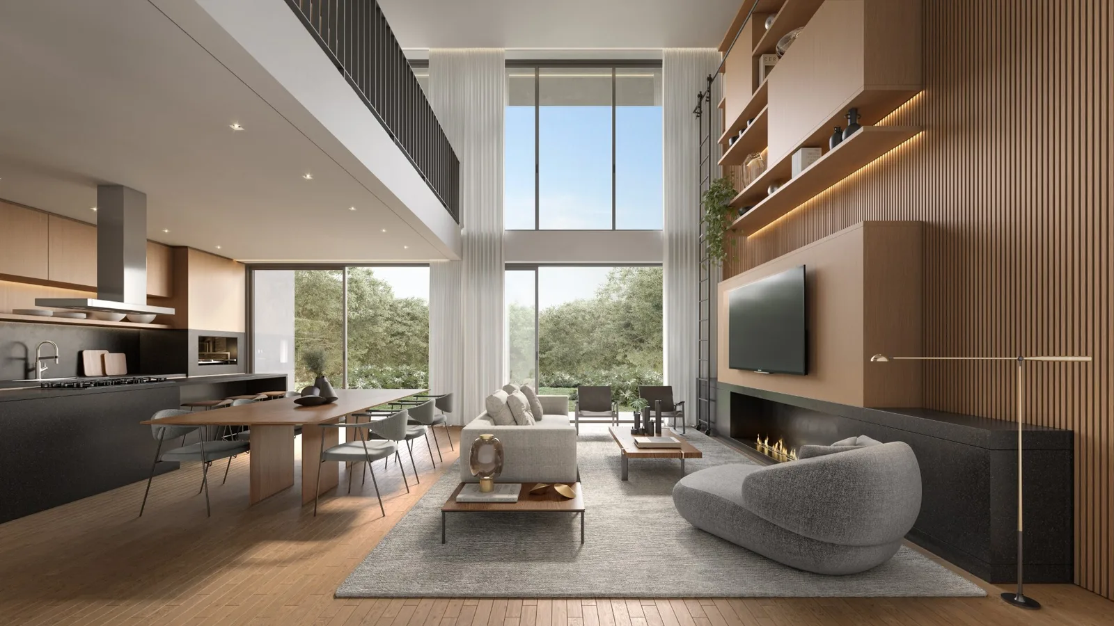 Aria - Casas — Living