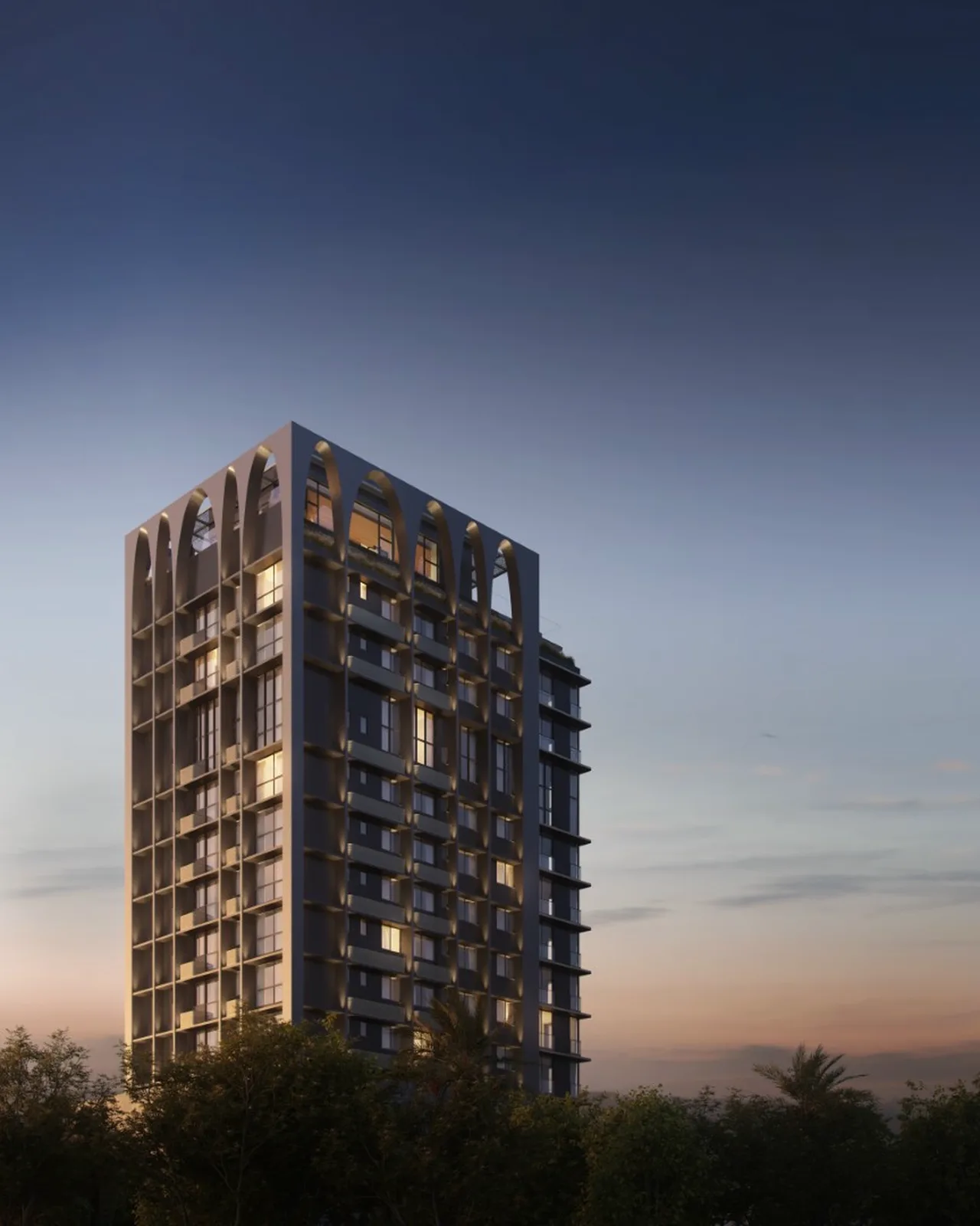 Doha Exclusive Living — Fachada