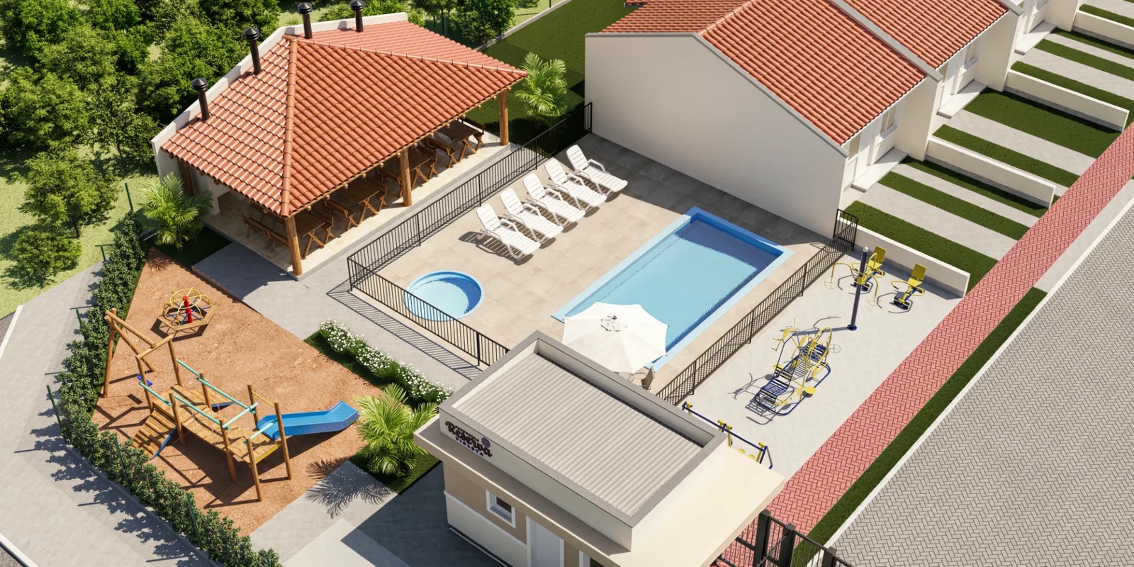 Reserva Violeta — Piscina
