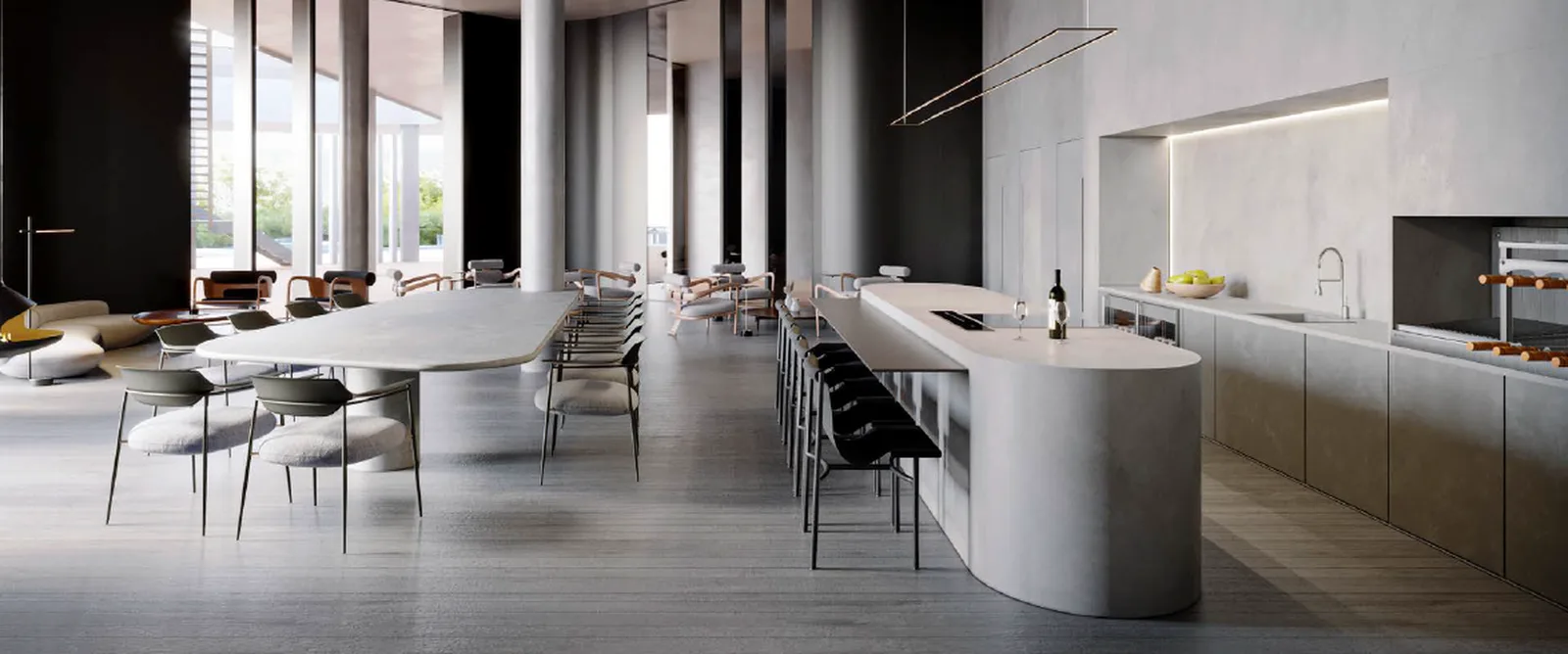 Monet Residence — 170 espaço gourmet