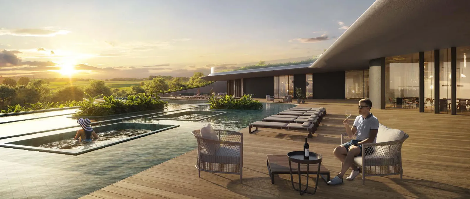 Monet Residence — 289 piscina
