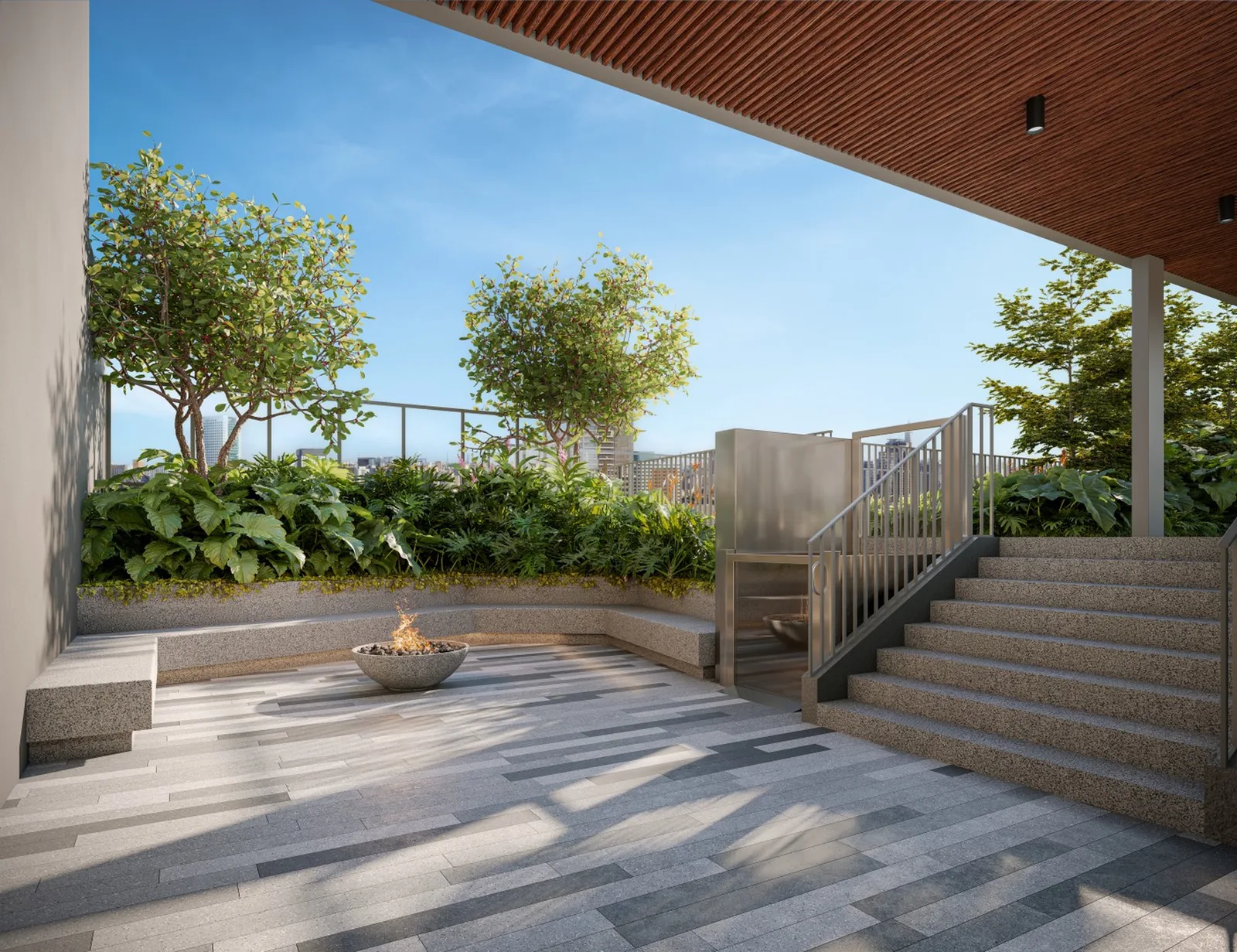 City Park Royal — 260 fire place