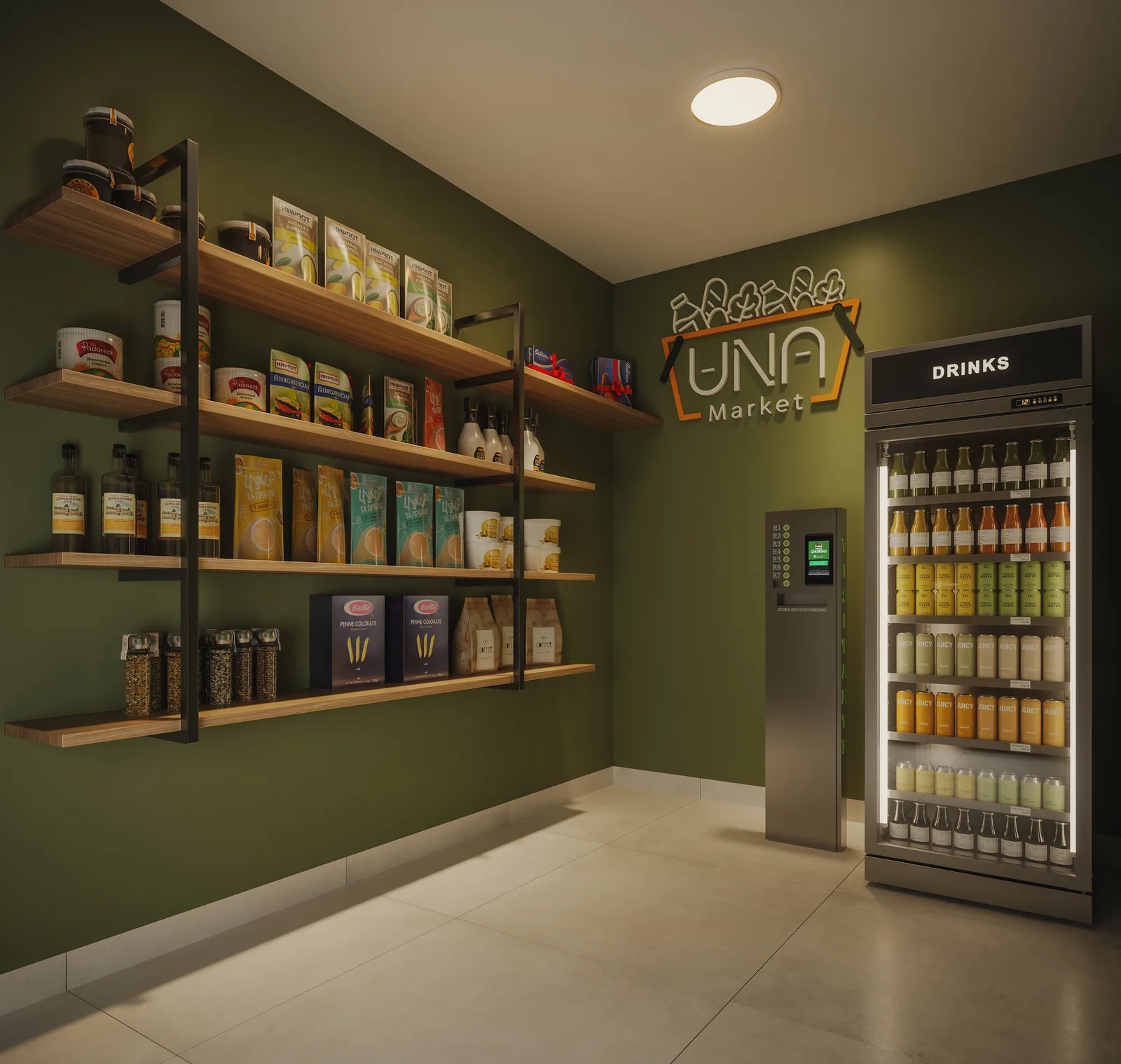 Una Areião — 210 market