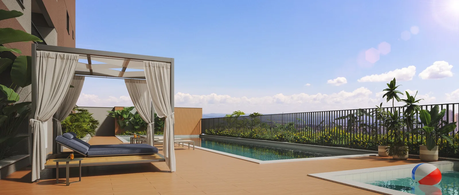Una Areião — 291 piscina