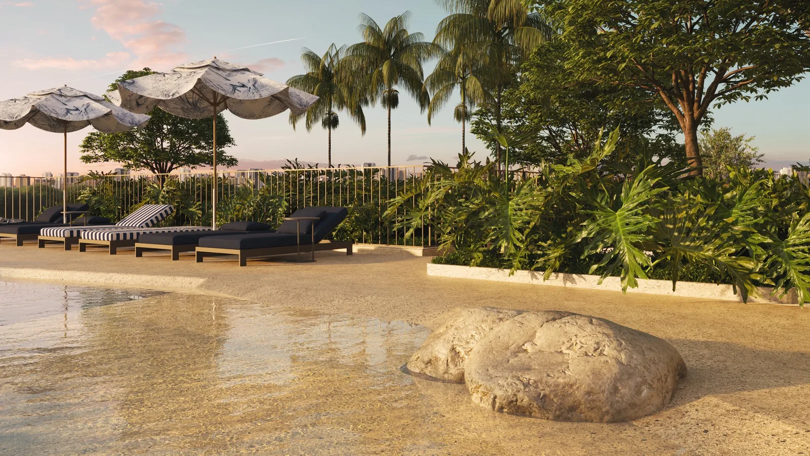 Le Blu Consciente — 290 piscina