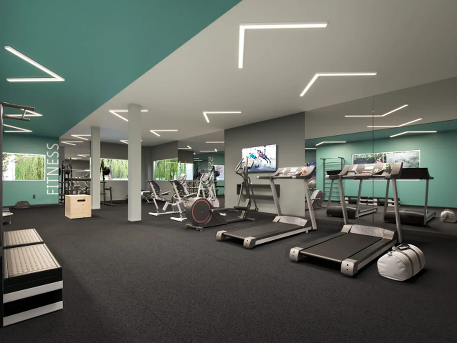 Parque América Trancoso - Residencial — 150 fitness