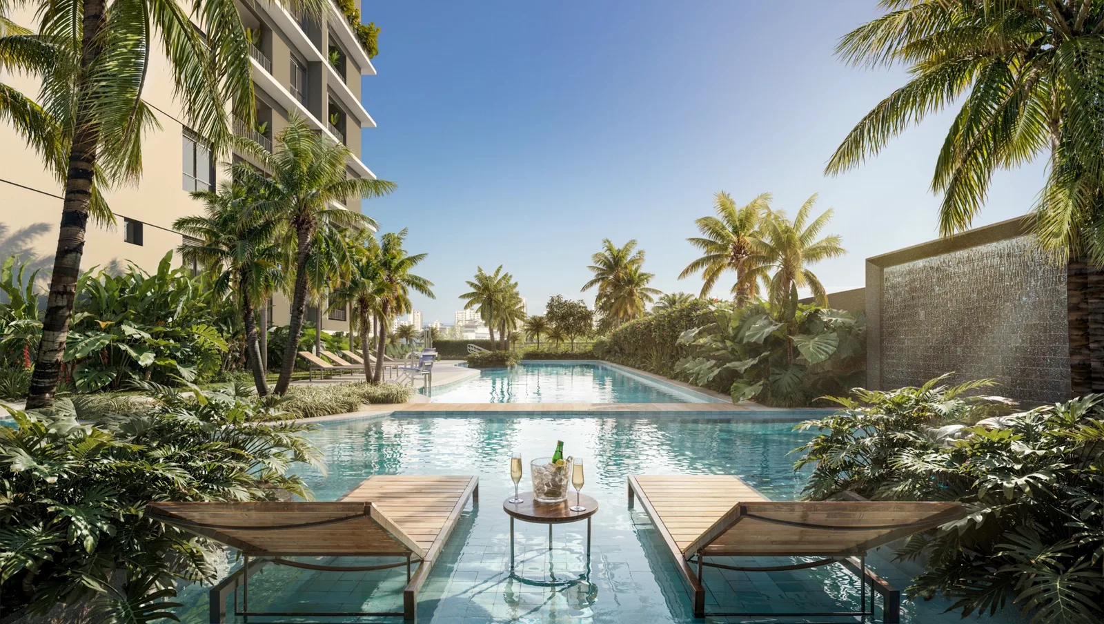 Opus Ayra Reserva Ybiti — Piscina