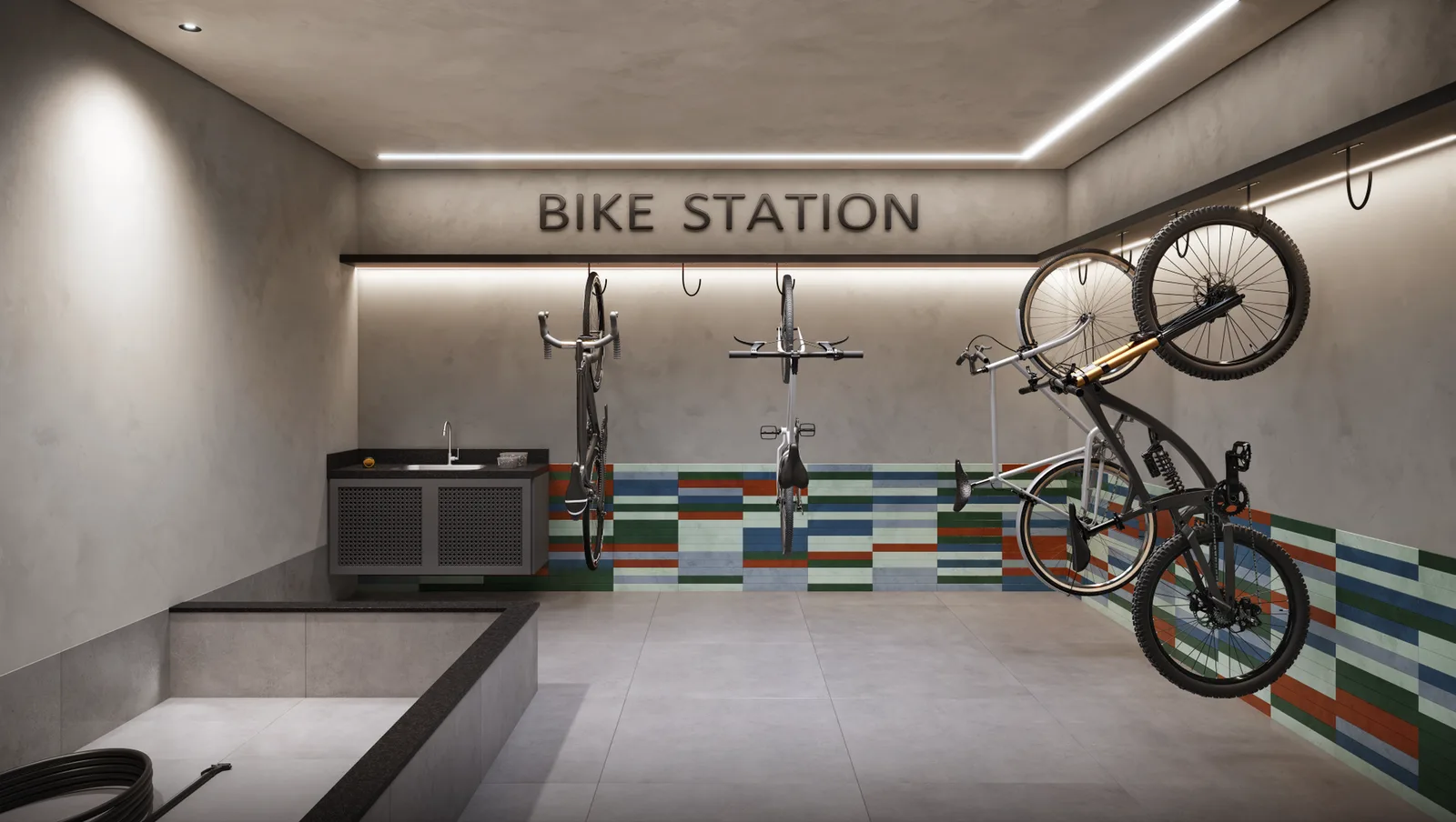 Decô Ricardo Paranhos — Bicicletário