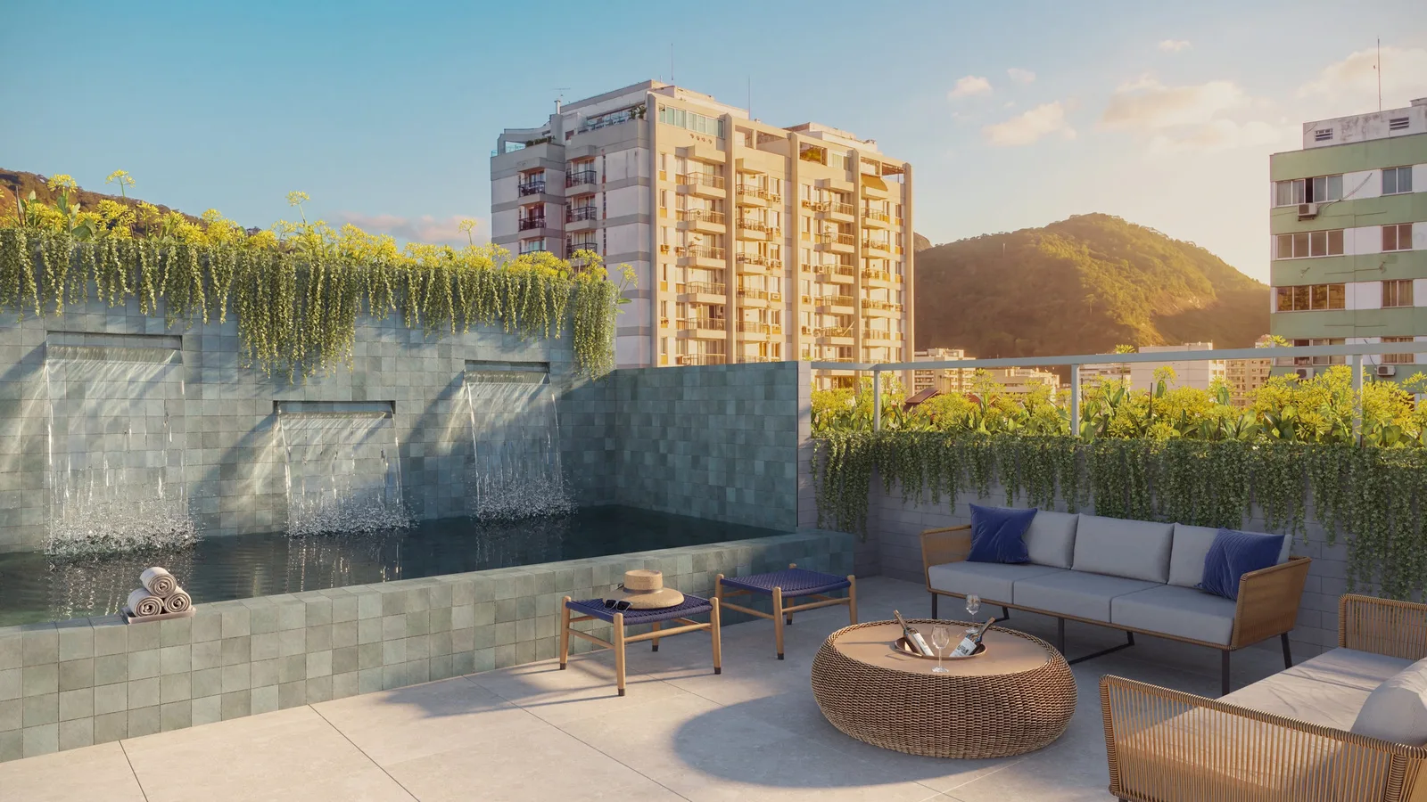 Fevereiro Botafogo Living — 290 piscina