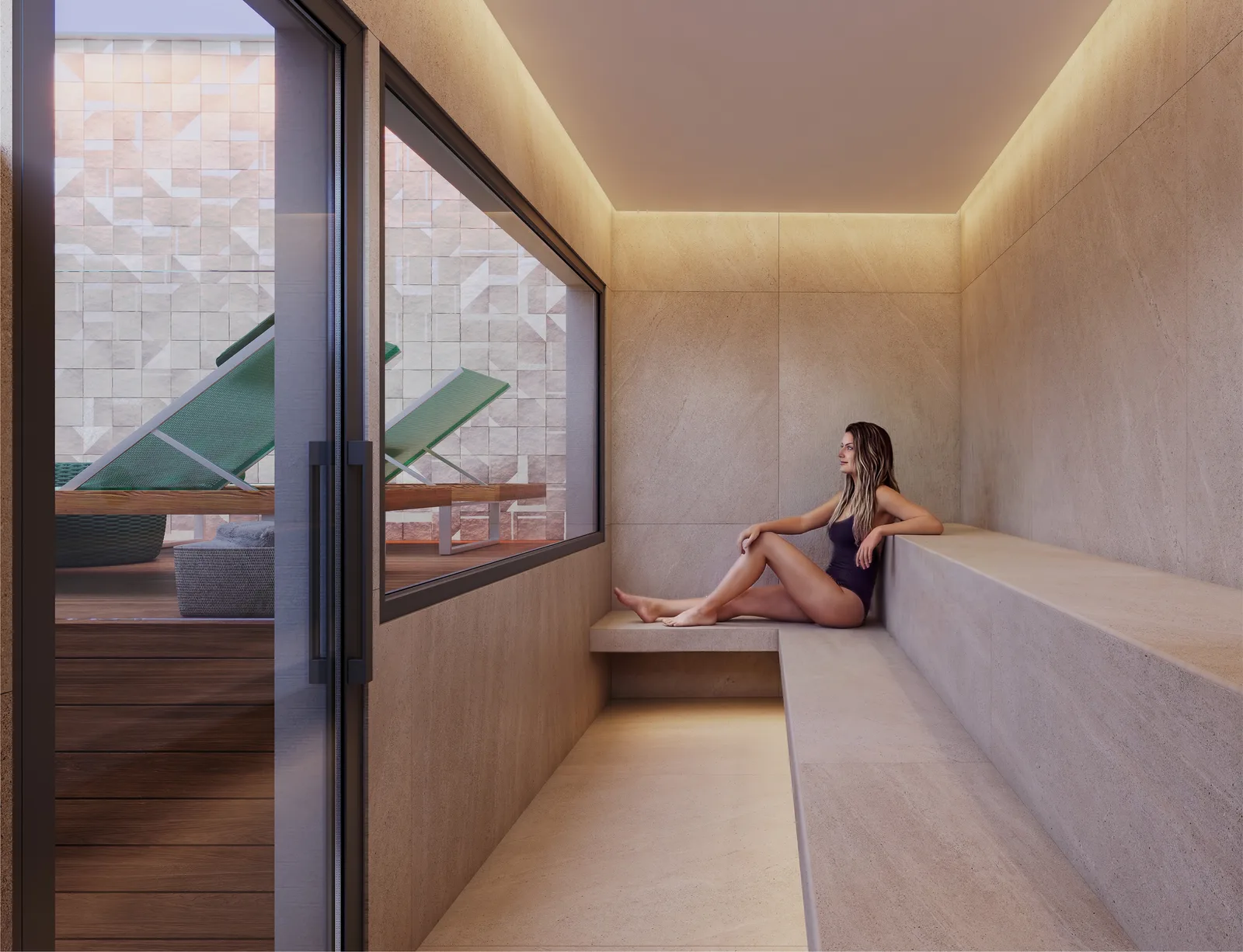 Stay 360 Leblon — 205 sauna