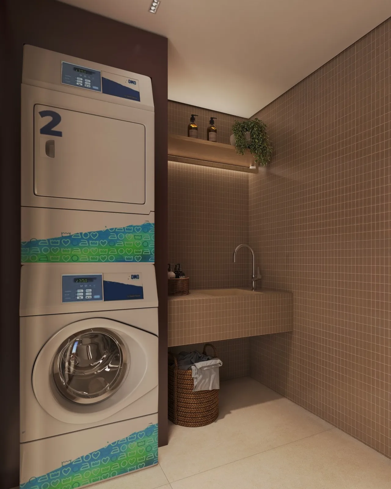 Parque Studios Ipanema - Residencial — 208 lavanderia