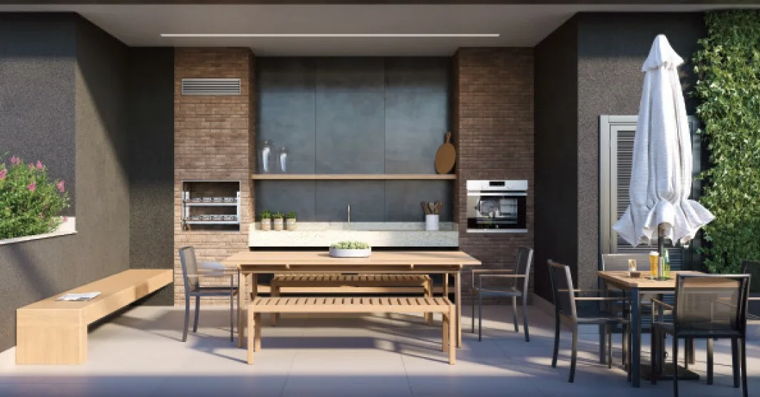 Etehe Residencial — Churrasqueira