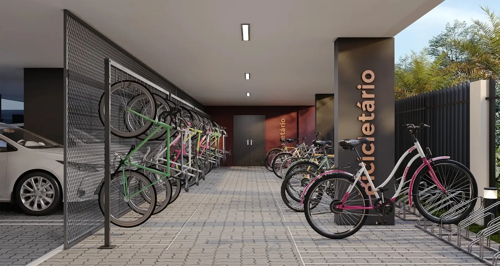 Meu Crescer Bergamini Clube — 185 bicicletário