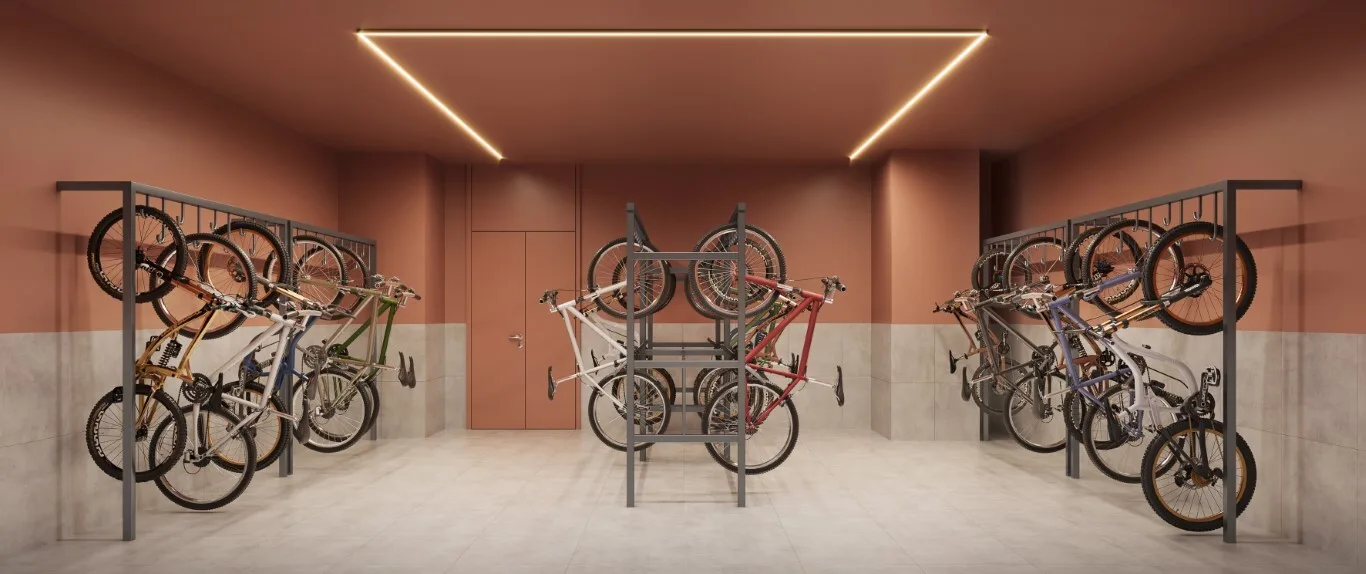 Sal Rio Residencial — Bicicletario