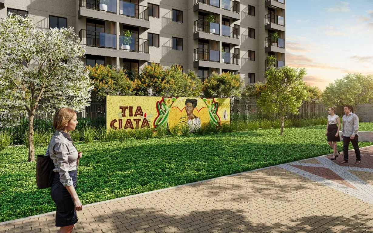 Ciata Residencial — Praça