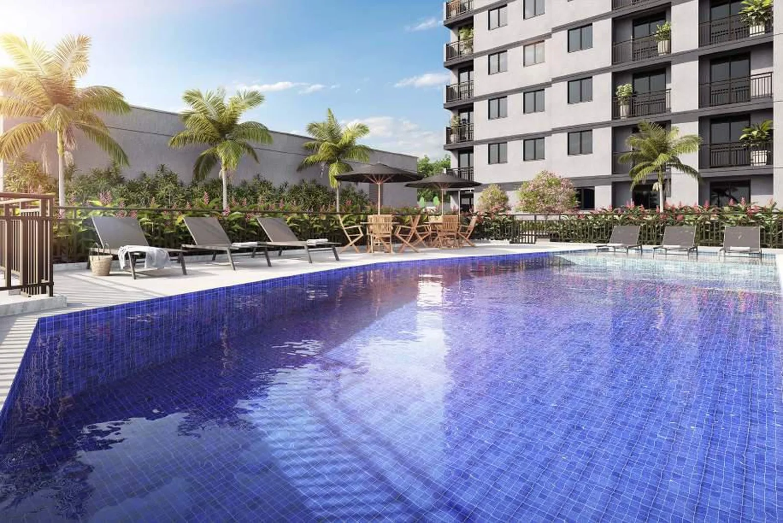 Saudosa Praça Onze Residencial — 290 piscina