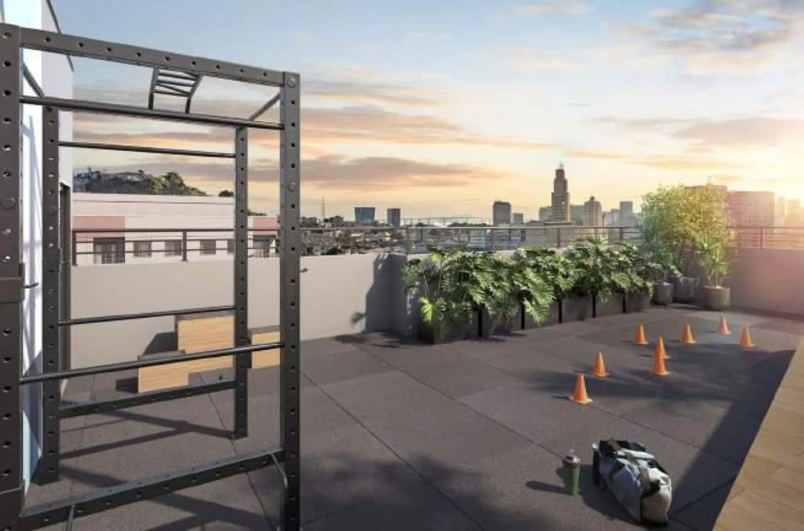 Saudosa Praça Onze Residencial — 255 fitness externo