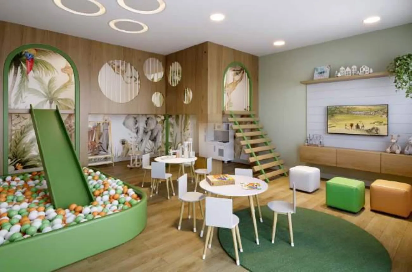 Saudosa Praça Onze Residencial — 170 brinquedoteca