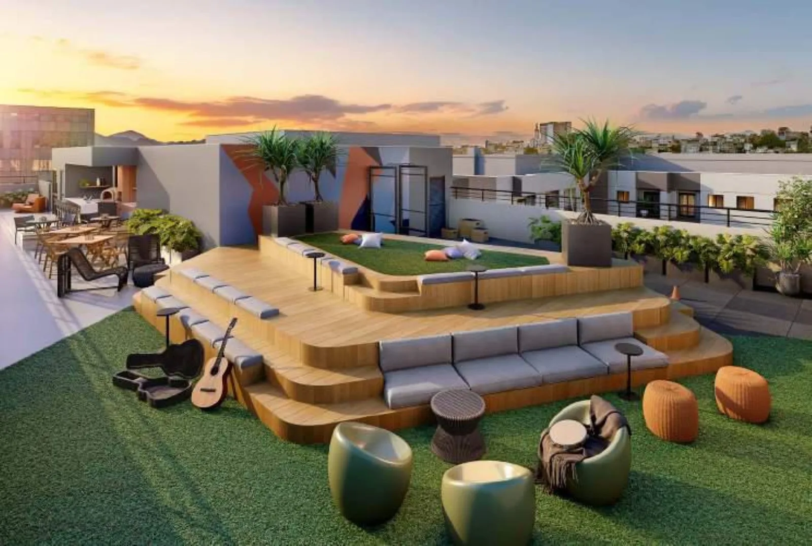 Saudosa Praça Onze Residencial — 270 lounge