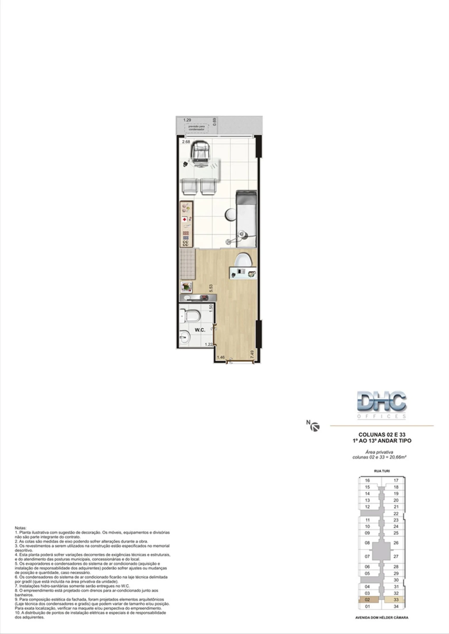 Planta 02 - 20 66m²