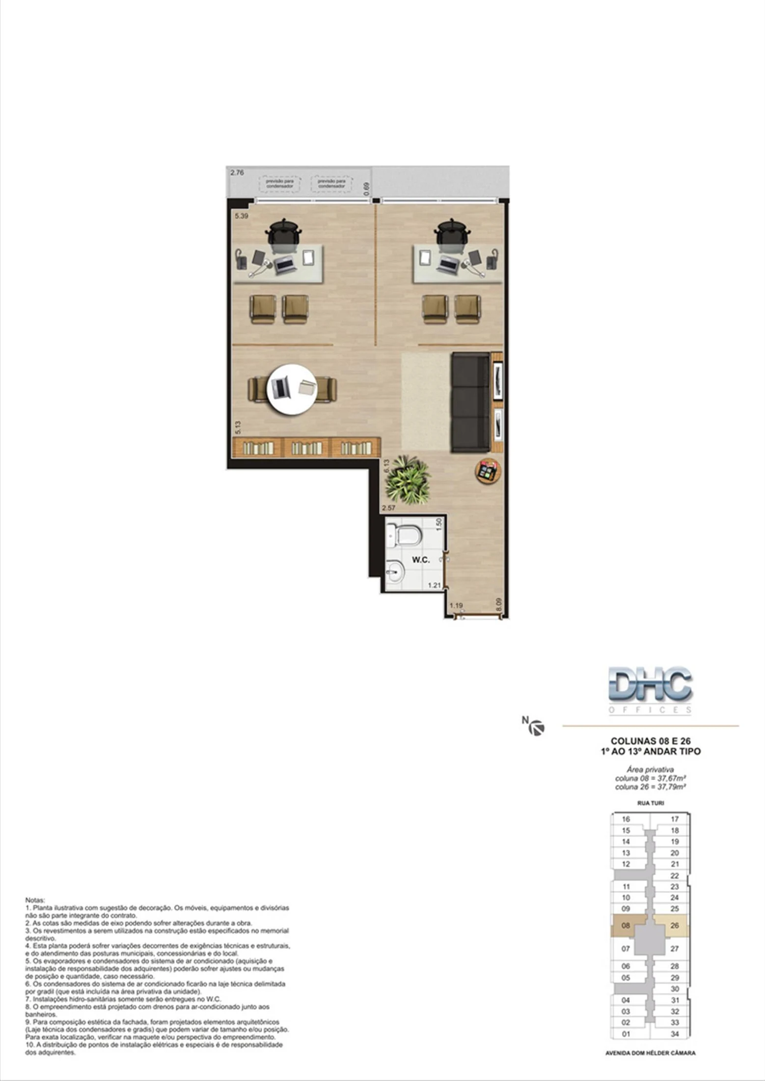 Planta 06 - 37 67m²