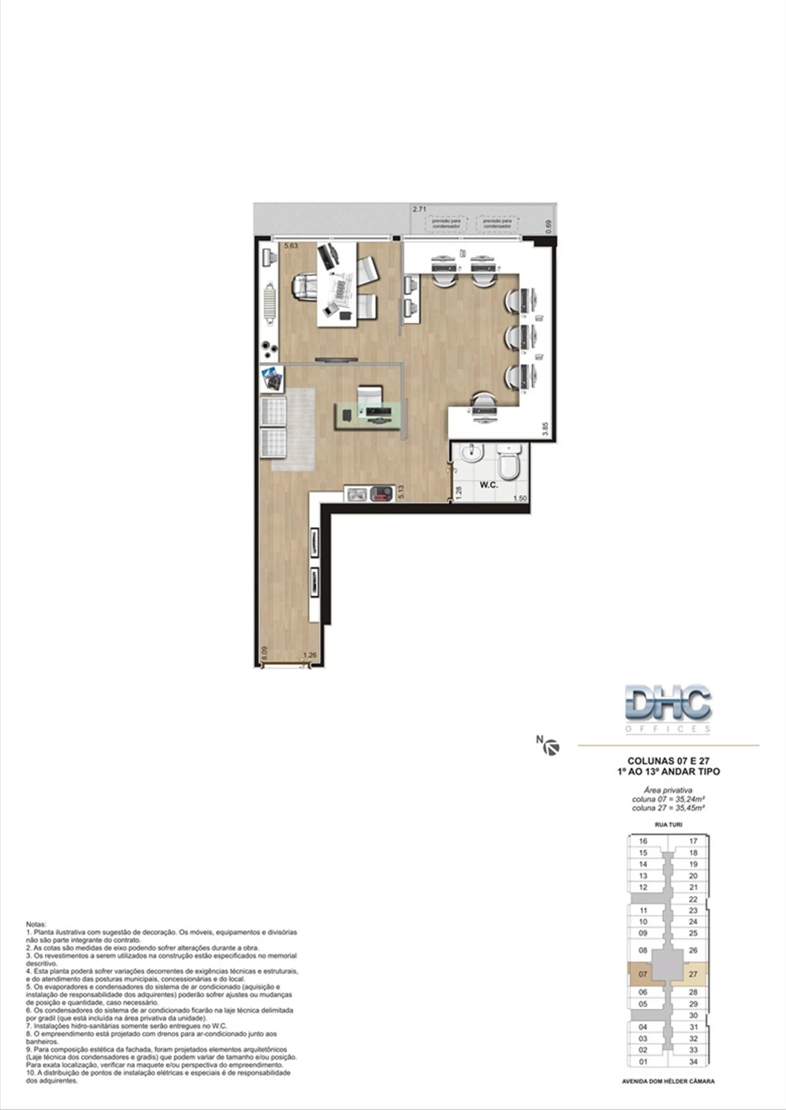 Planta 05 - 35 24m²