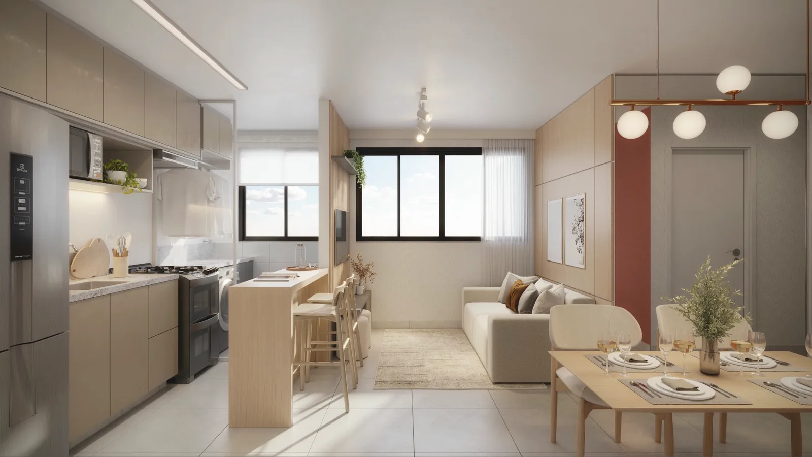 Inn Barra Olímpica — Living
