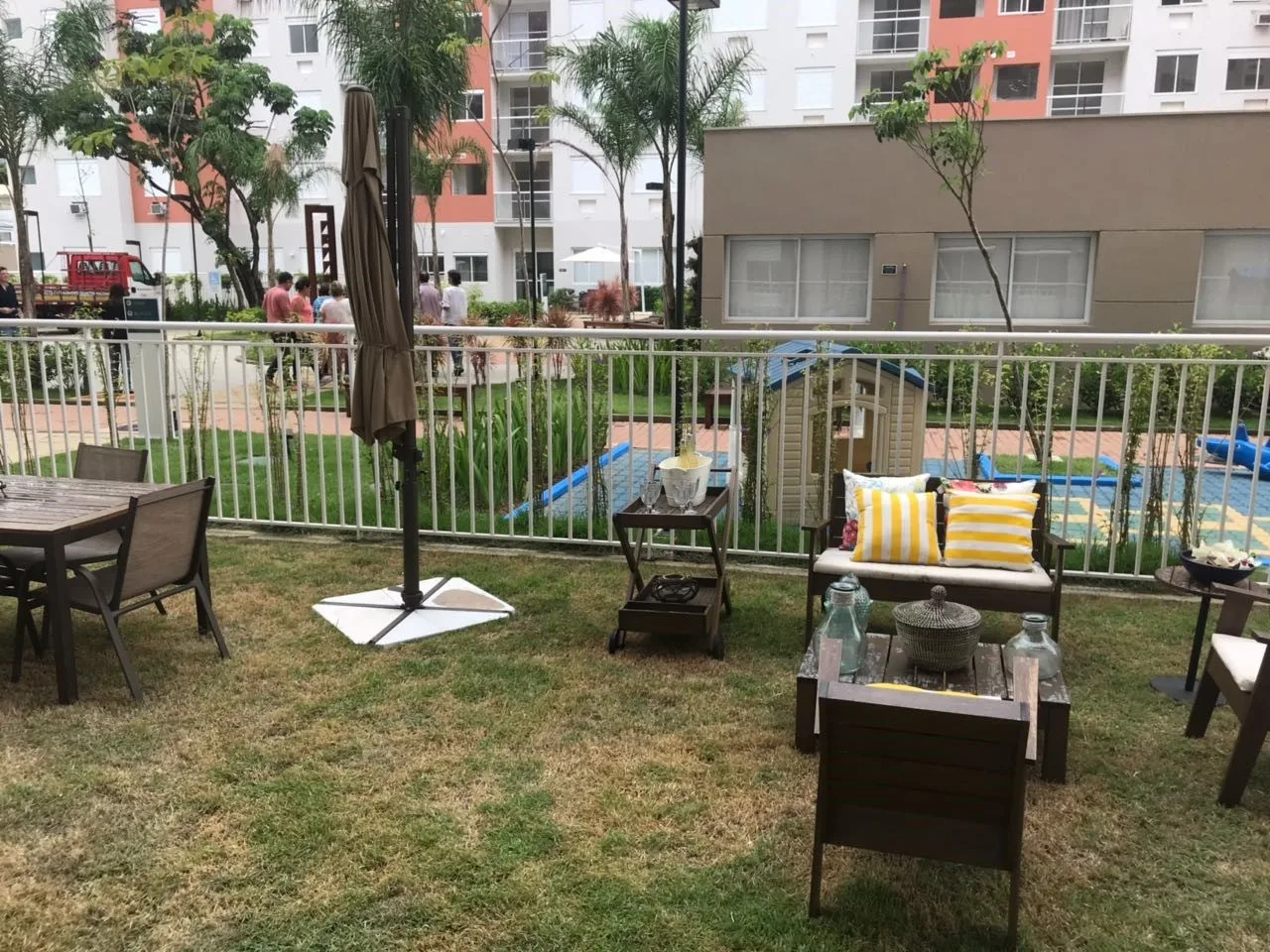 UP Barra Condomínio Clube — Garden exterior
