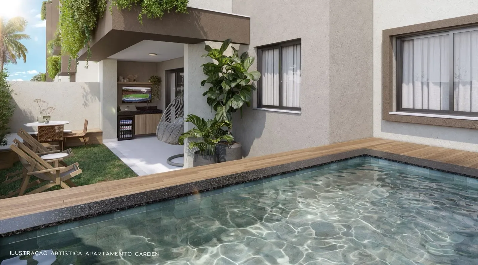 Living Wellness Grajaú — Piscina