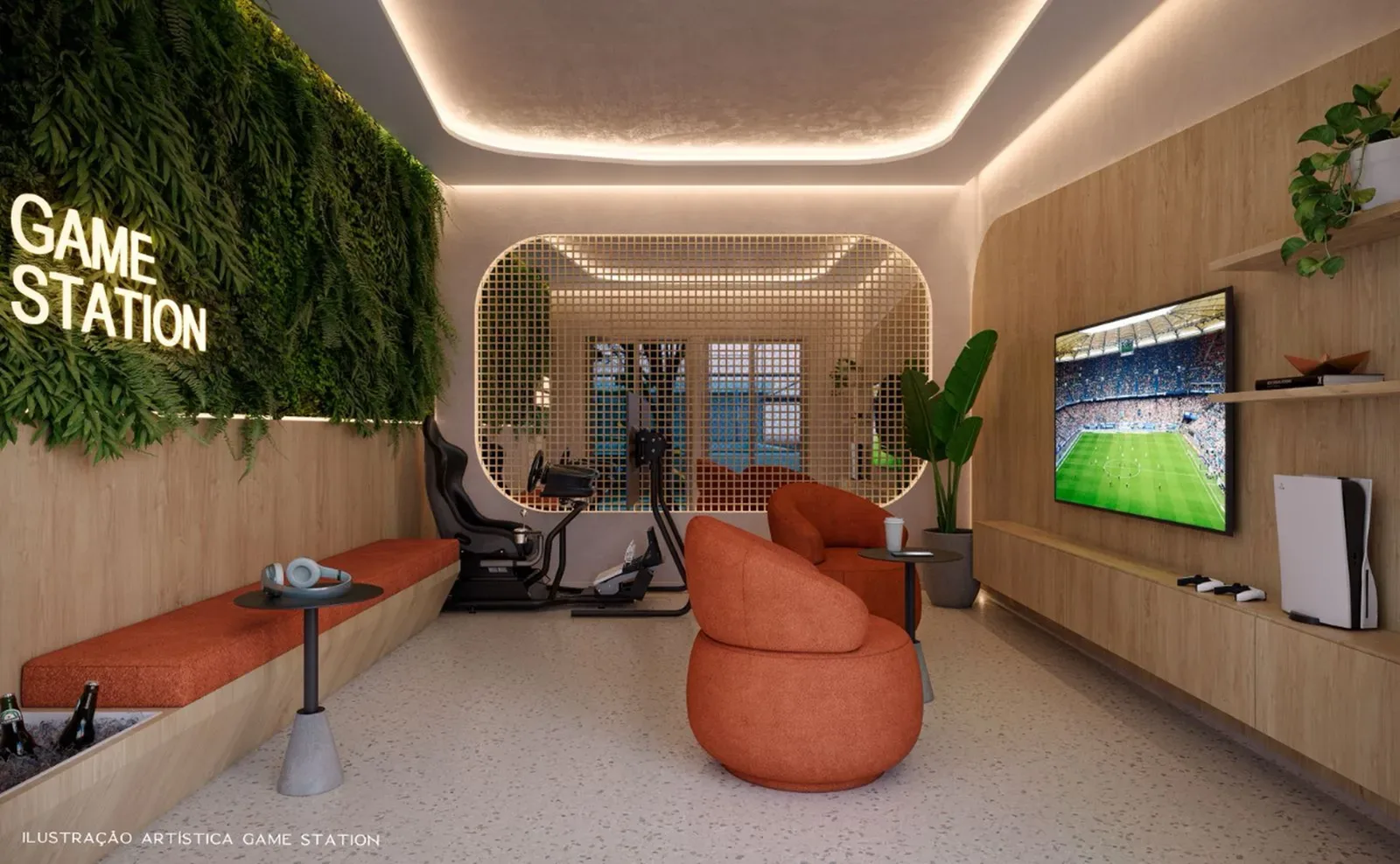 Living Wellness Grajaú — Sala de jogos
