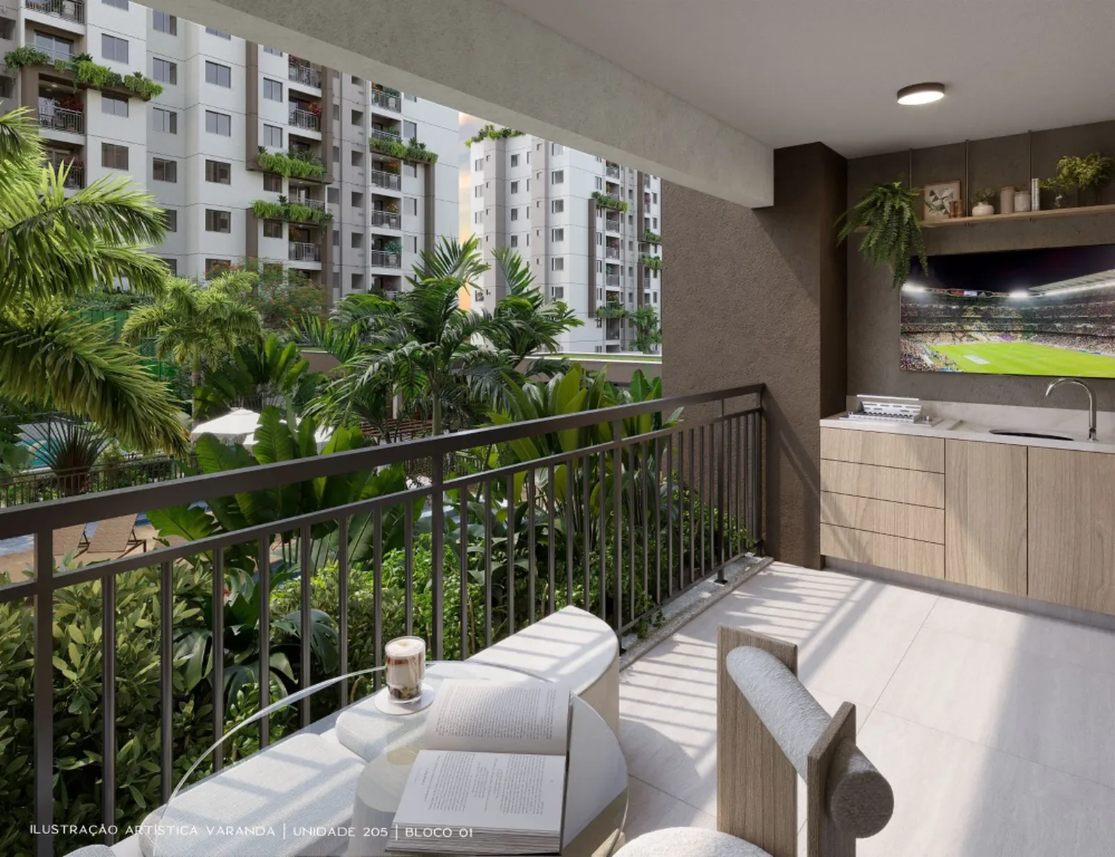 Living Wellness Grajaú — Terraço